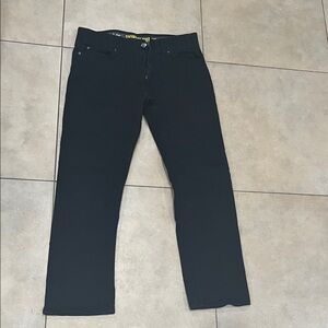 Lee Men's black pants, slim fit straight leg, size 33x30, great condition